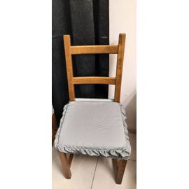 Lot De 4 Chaises En Bois
