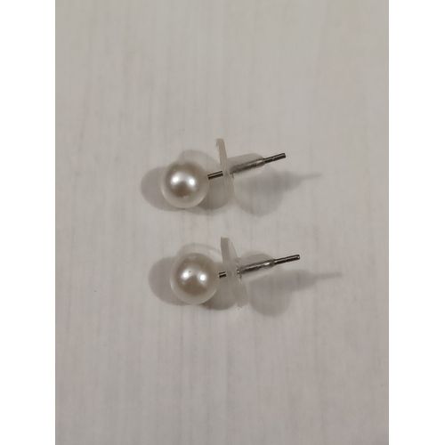 Boucles D'oreilles Perle Nacré De Synthese