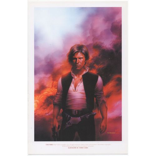 Ex-Libris - Para Bd Star Wars Han Solo (Tsuneo Sanda) Delcourt 2016