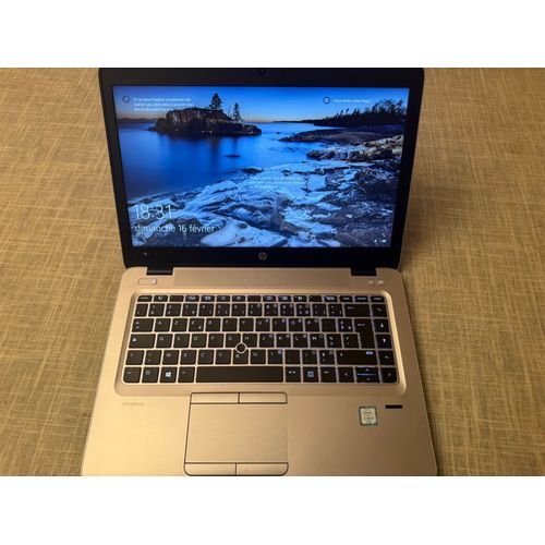 HP Elitebook 840 G3 - 14" Intel Core i5-6200U - 2.3 Ghz - Ram 8 Go - DD 240 Go