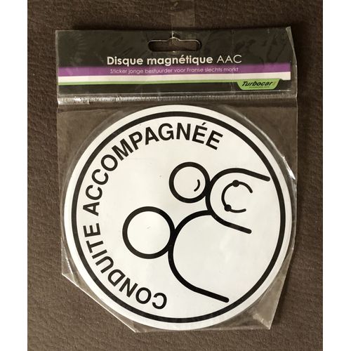 Disque Magnétique "Conduite Accompagnée"