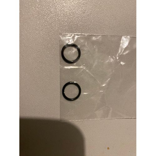 Piercing Anneaux Noir Acier Inoxydable