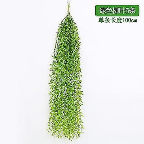 1 pièce Guirlande d¿eucalyptus Plante artificielle Artificielle Suspendue Saule Vignes Argent Dollar Feuilles d¿Eucalyptus Décoration