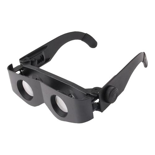 Jumelles avec loupe de télescope à lentille de mise au point, jumelles de pêche pour la dérive Regarder la tête grossissement haut Hd Micro-lumière Vision nocturne Pêche Gl