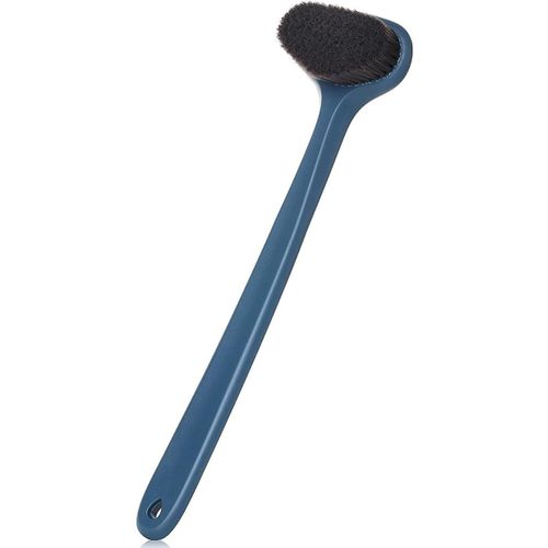 Hommes Dames Vieilles Douche Dos Scrubber, Brosse De Bain, Brosse De Corps (1pcs-Bleu) 