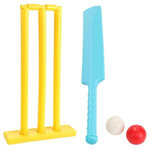 1 Set Unisexe Cricket Set Unisexe Beach Toy Beach Sports Game Set Jeu Interactif De Cricket