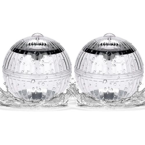 Lumières De Piscine Submersibles - Lampes De Boule Flottantes Solaires - Lumières De Piscine - Changement De Couleur - Lumières Led Pour Jardin, Piscine, Arbre, Décoration D¿Étang (2 Pièces)