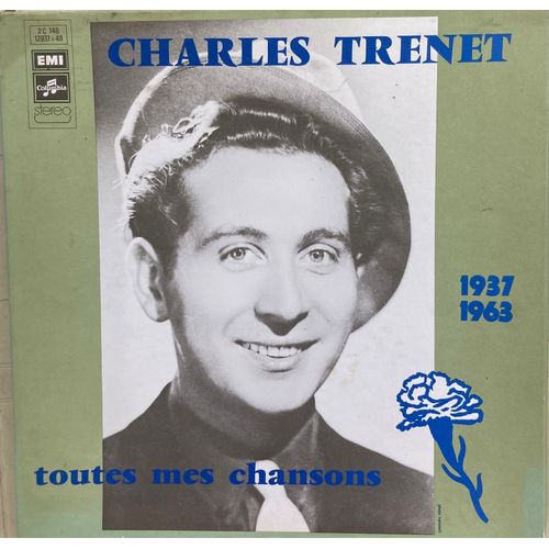 Coffret De Tous Les Chansons De Charles Trenet De 1937 À 1963. Vinyles