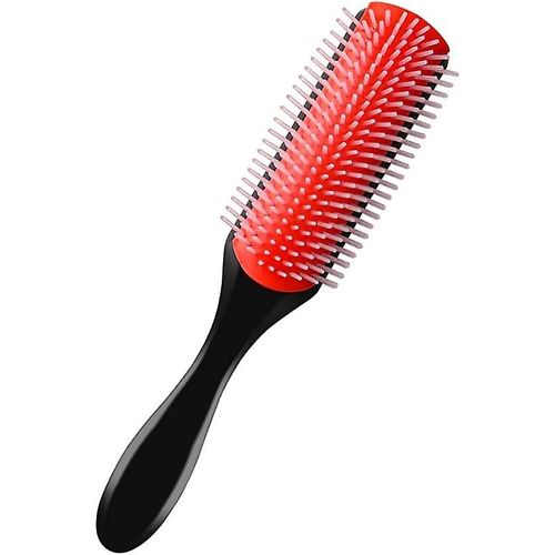 Brosse À Cheveux À Poils En Nylon À 9 Rangées Pour Séparer La Mise En Forme Définir Les Boucles Brushing Styling Detangling (1pcs) 