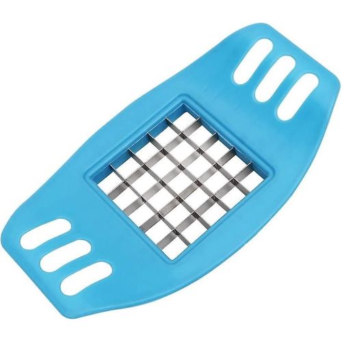 Pomme de terre Coupe de légumes Trancheuse de pommes de terre Cutter Français Fry Cutter Chopper Chips Making Tool Kitchen Tool Gadget, couleur aléatoire (2pcs)