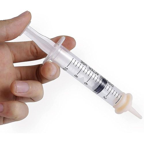 Seringues D¿Alimentation En Silicone 10pcs Pour Chatons, Chiots, Lapins, Petits Animaux Nouveau-Nés Dongdong Animal De Compagnie