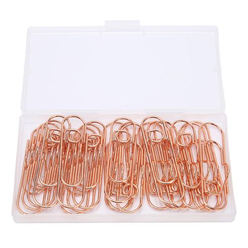 20 Pcs Métal Stylo Clips Rose Or Robuste Galvanoplastie Lumière Fort Serrage Livre Stylo Titulaire Pour Bureau Réunion Scolaire