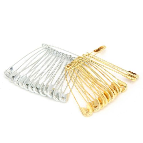 Épingles À Nourrice 20pcs Argent 20pcs Or Coloré Simplifié Fer Pour La Fabrication De Vêtements De Bijoux