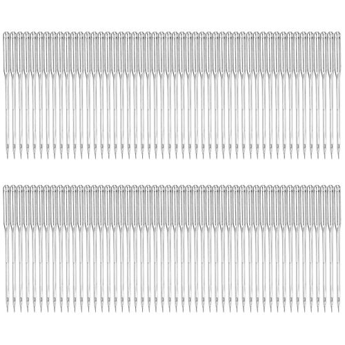 100 Pcs Haute Dureté En Acier Ménage À Coudre Aiguille Machine À Coudre Accessoires Fourniturestype 14
