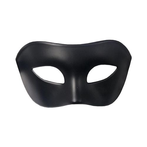 Masque De Mascarade Pour Hommes Noirs, Masques De Mascarade Pour Adultes Vénitiens D¿Halloween, Masque De Mardi Gras Noir (1 Pcs, Noir)