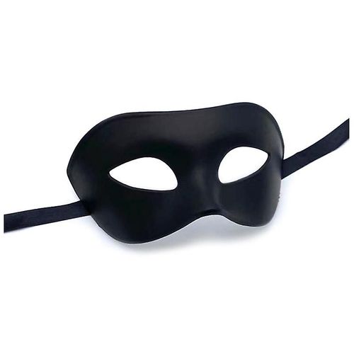 Masque De Mascarade Pour Hommes Noirs, Masques De Mascarade Pour Adultes Vénitiens D¿Halloween, Masque De Mardi Gras Noir (1pcs, Noir)