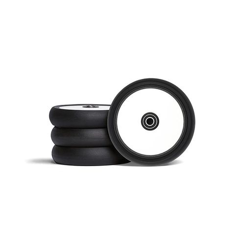 Pack De 4 Roues De Rechange Réfléchissantes Pour Poussette Stokke® Yoyo³ - Noir