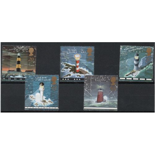 Royaume-Uni Timbres Les Phares 1998