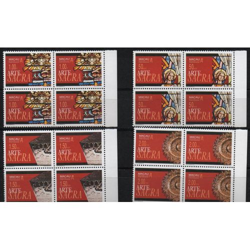 Macao Timbres Art Sacré 1994