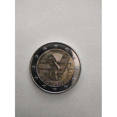 Pièce 2 euros Jacques Chirac - Collection monnaie