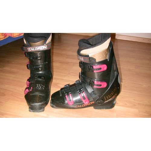 Chaussures De Ski Taille 42 Noires Mixte Salomon