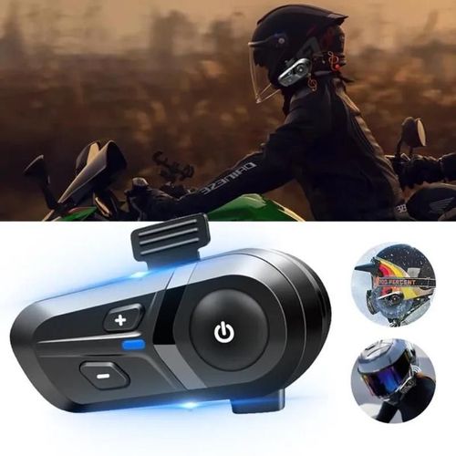 Kit Bluetooth Casque Moto-Intercom Moto Bluetooth 53 Intercom Moto-Étanche Ipx67