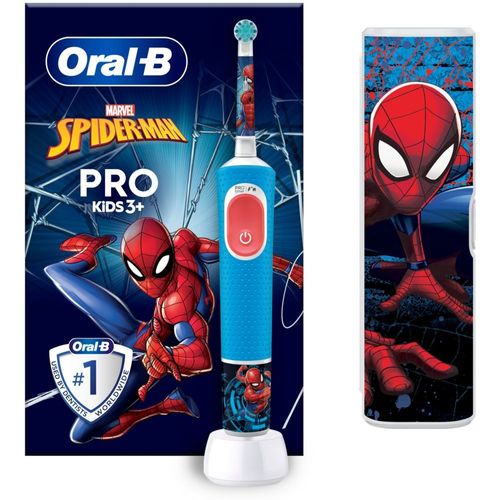 Brosse À Dents Électrique Oral-B Vitality Pro Kids Spiderman + Etui