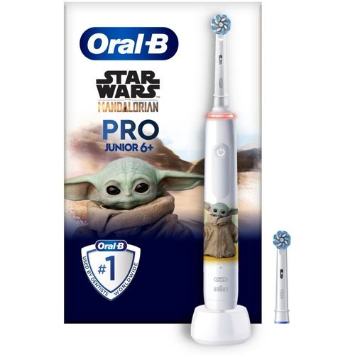 Brosse À Dents Électrique Oral-B Pro 3 Teen Baby Yoda + 1 Brosette