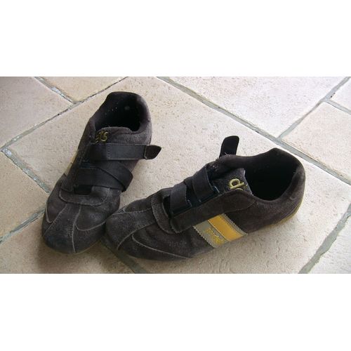 Chaussures Marron En Daim Taille 37 Dets