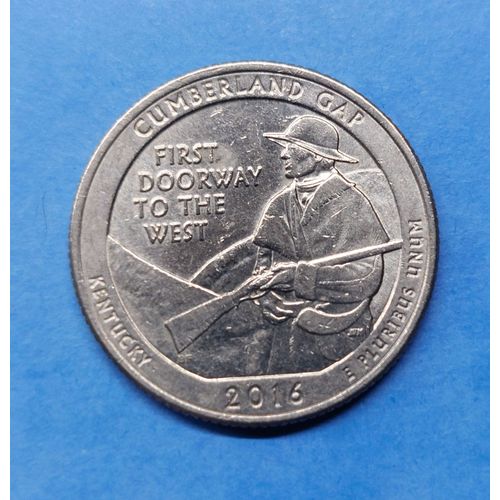 25 Cents Quarter $ Dollar Kentucky 2014