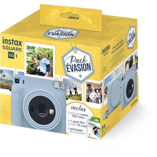 Appareil photo Instantané Pack Evasion SQ1 Bleu