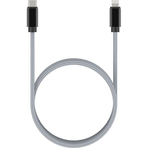 Câble Lightning vers USB-C 2m gris certifié Apple