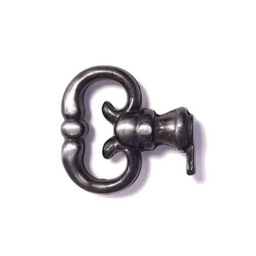 fausse clé de serrure anglaise vieux fer meuble ancien décoration rustique vintage clef