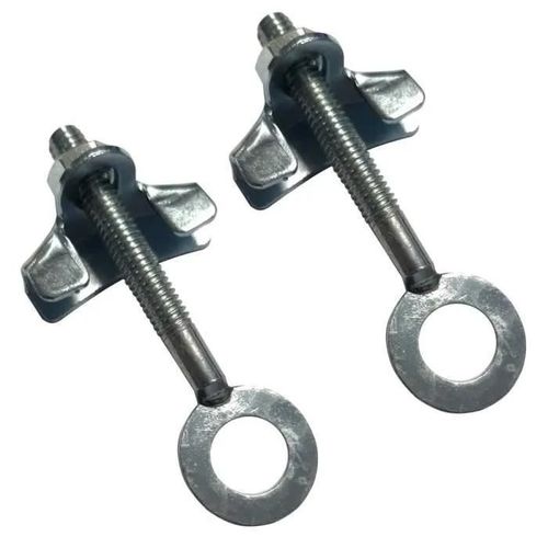 2x Tendeur De Chaine M6 Vélo Course 65mm Ajusteur Tension À Vis Épaisseur Cadre 5mm