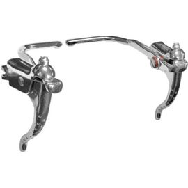 Leviers De Frein Velo Course Double Commande Route Vintage Epoque Aluminium