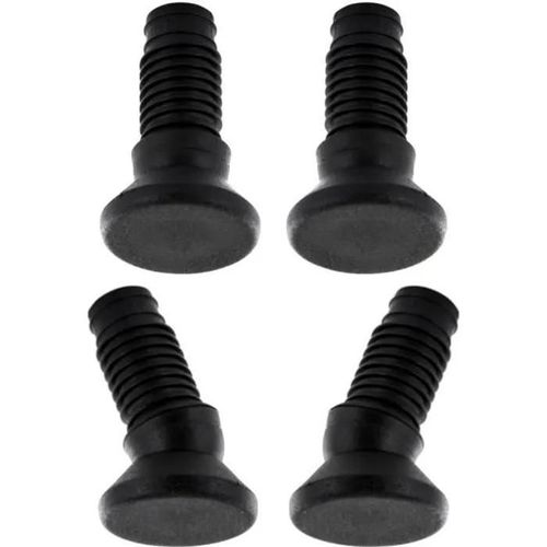 4x embout rentrant pied rond 20 30 mm orientable réglage meuble chaise étagère table
