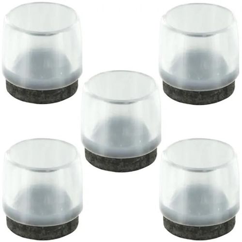 Embout de tube rond - Non spécifié - Ø22mm - Patin doux - Anti-rayure - Anti-bruit