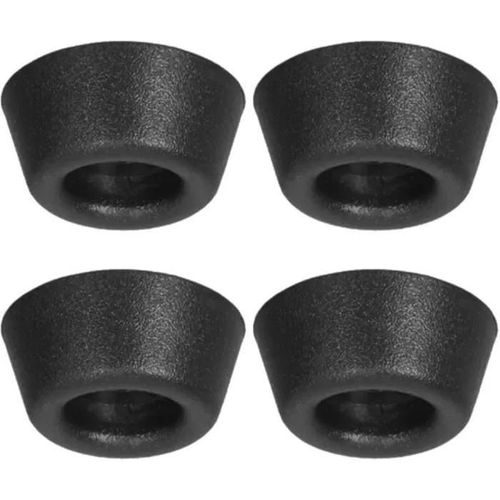4x Patin glisseur 21 x 11mm pied meuble chaise universel conique rondelle cale plastique