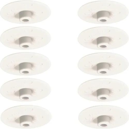Cache vis - Non spécifié - SW4/PZ2 - Blanc RAL 9010 - Lot de 10 - Plastique