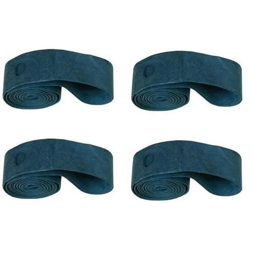 4x Fond De Jante Vélo 24" X Largeur 18mm Universel Vtt Avec Trou Pour Valve Presta Et Schrader Ville Vtc Électrique Vae Pneu Chambre