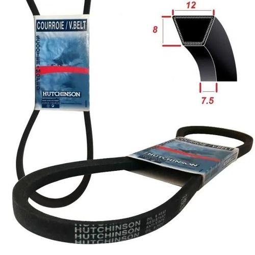Courroie Lisse Hutchinson 5496 847x13x8mm Mobylette Peugeot 103 Vogue Evolution Sx Vsx Sans Variateur Cyclomoteur