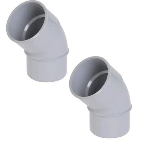 Raccord de plomberie - PVC - Coude 45° - Male Femelle - 40mm - Utilisation Intérieure