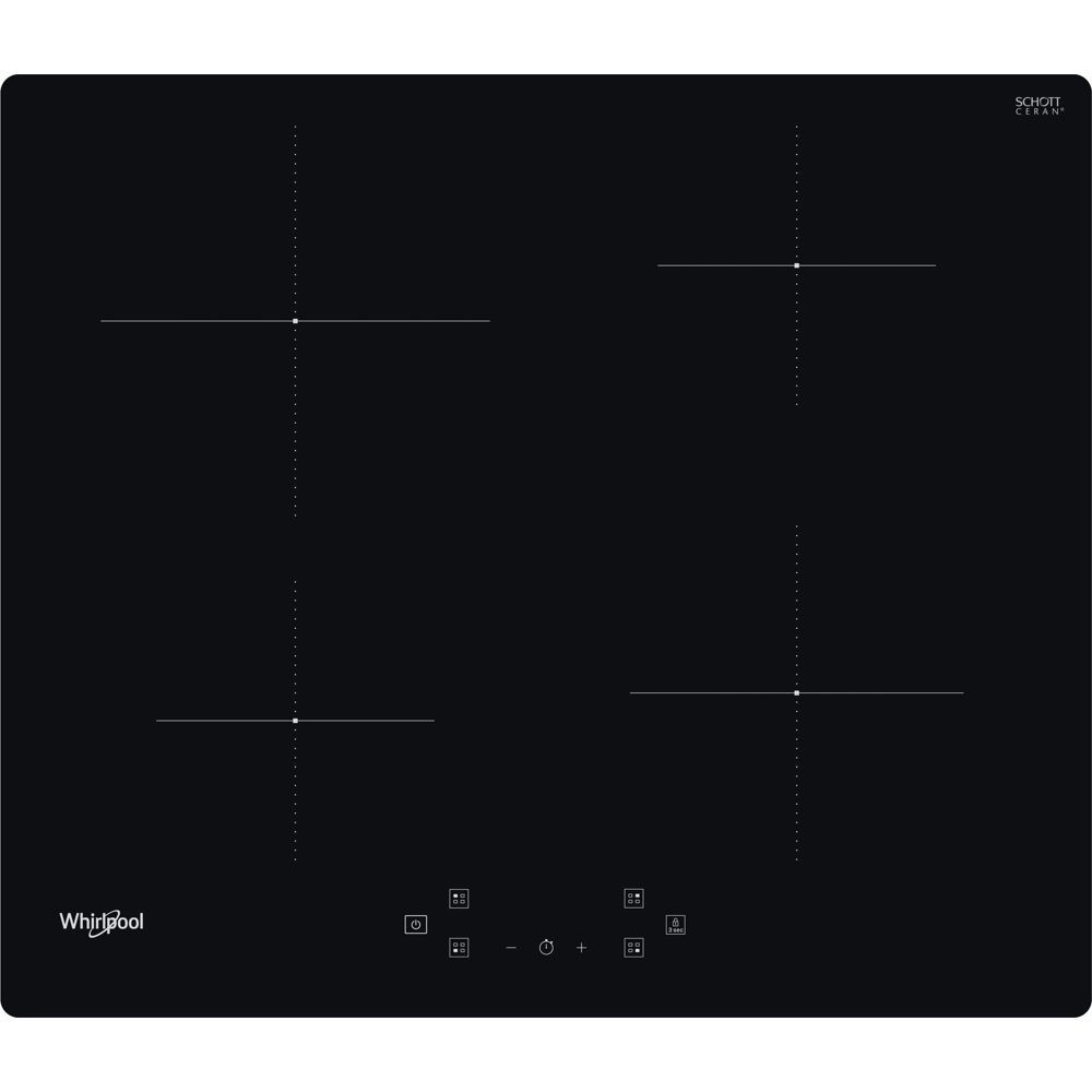 Whirlpool WS Q4860 NE Table de cuisson à induction Noir - 4 foyers