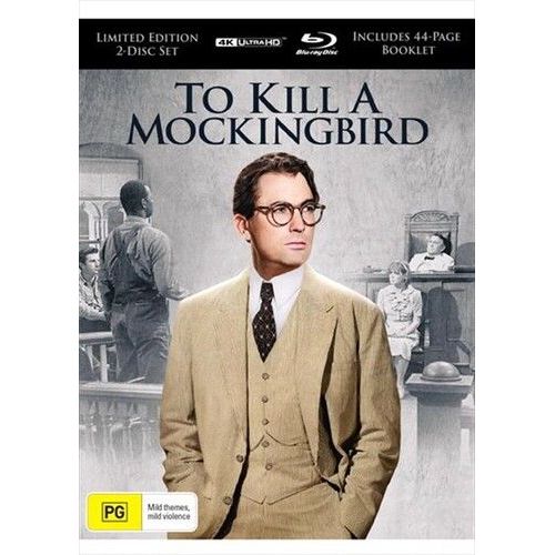 To Kill A Mockingbird - Limited All-Region Uhd & Blu-Ray With Lenticular Cover [Ultra Hd] Ltd Ed, With Blu-Ray, Lenticular Cover, Australia - Import