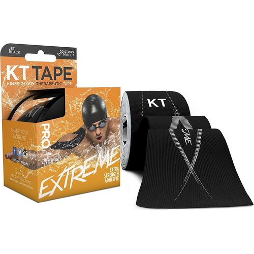 Tape "Pro Extreme Precut" 5x25cm Kt Tape (Lot De 20) | Noir