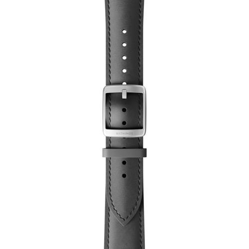 Bracelet Cuir 20 Mm Noir Withings Pour Activité Steel Et Steel Hr 40 Mm