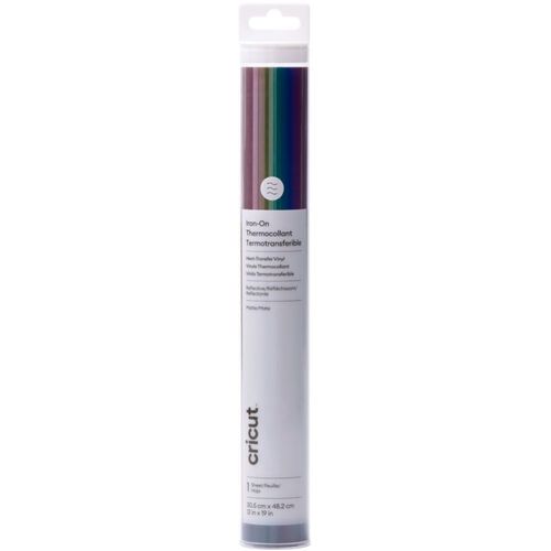 Accessoire Cricut Thermocollant reflechissant Arc en ciel