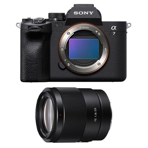 Appareil photo Hybride SONY ALPHA 7 IV + FE 35mm f/1.8