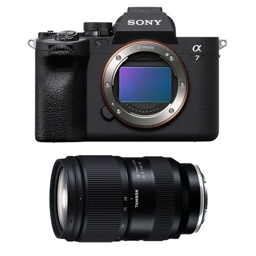 Appareil photo Hybride SONY ALPHA 7 IV - Objectif TAMRON 28-75mm f/2.8 - 33 Mpixels - 4K - Stabilisation 5 axes