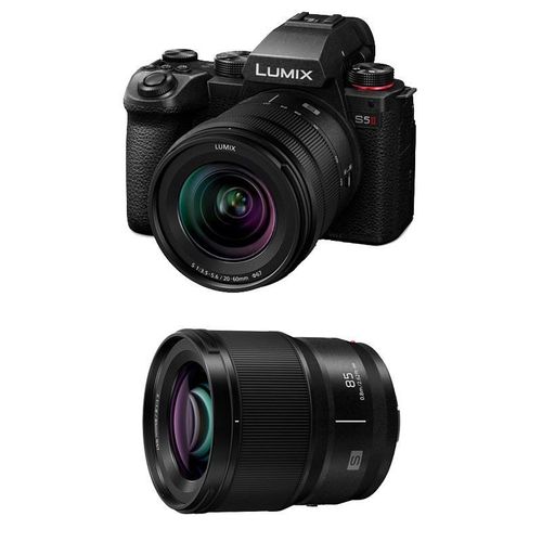 PANASONIC Hybride LUMIX S5 MARK II + Objectif 20-60mm f/3.5-5.6 + Objectif 85mm f/1.8